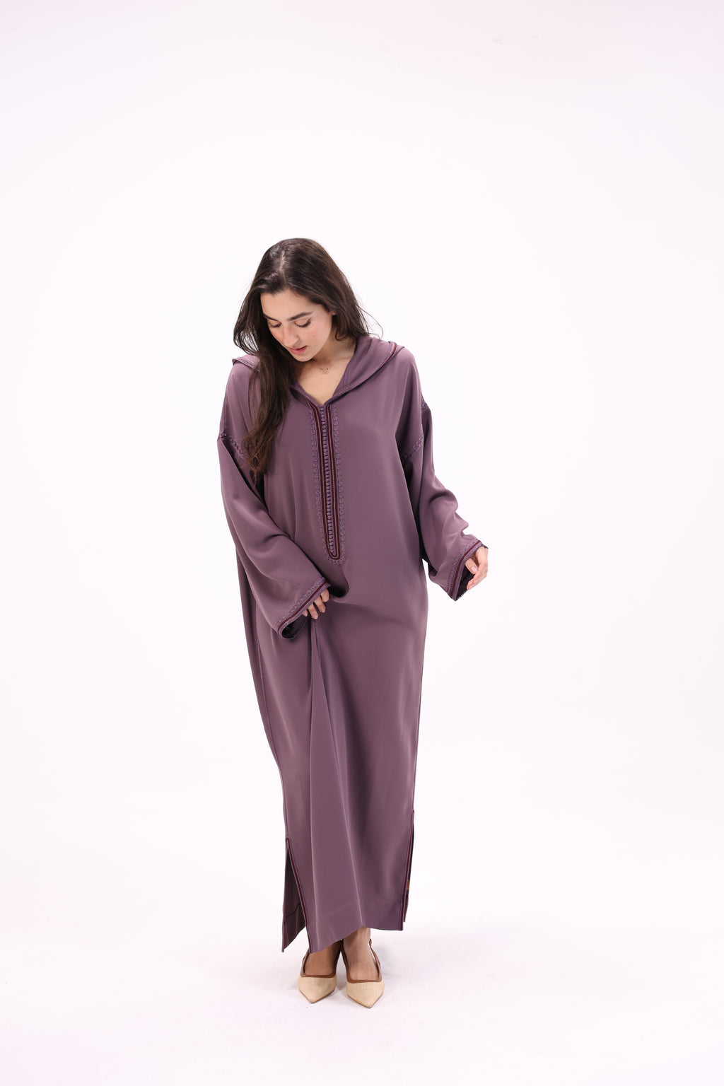 Jellaba artisanale marocaine – Façon  Maalem - Maraya 2026 - Maraya