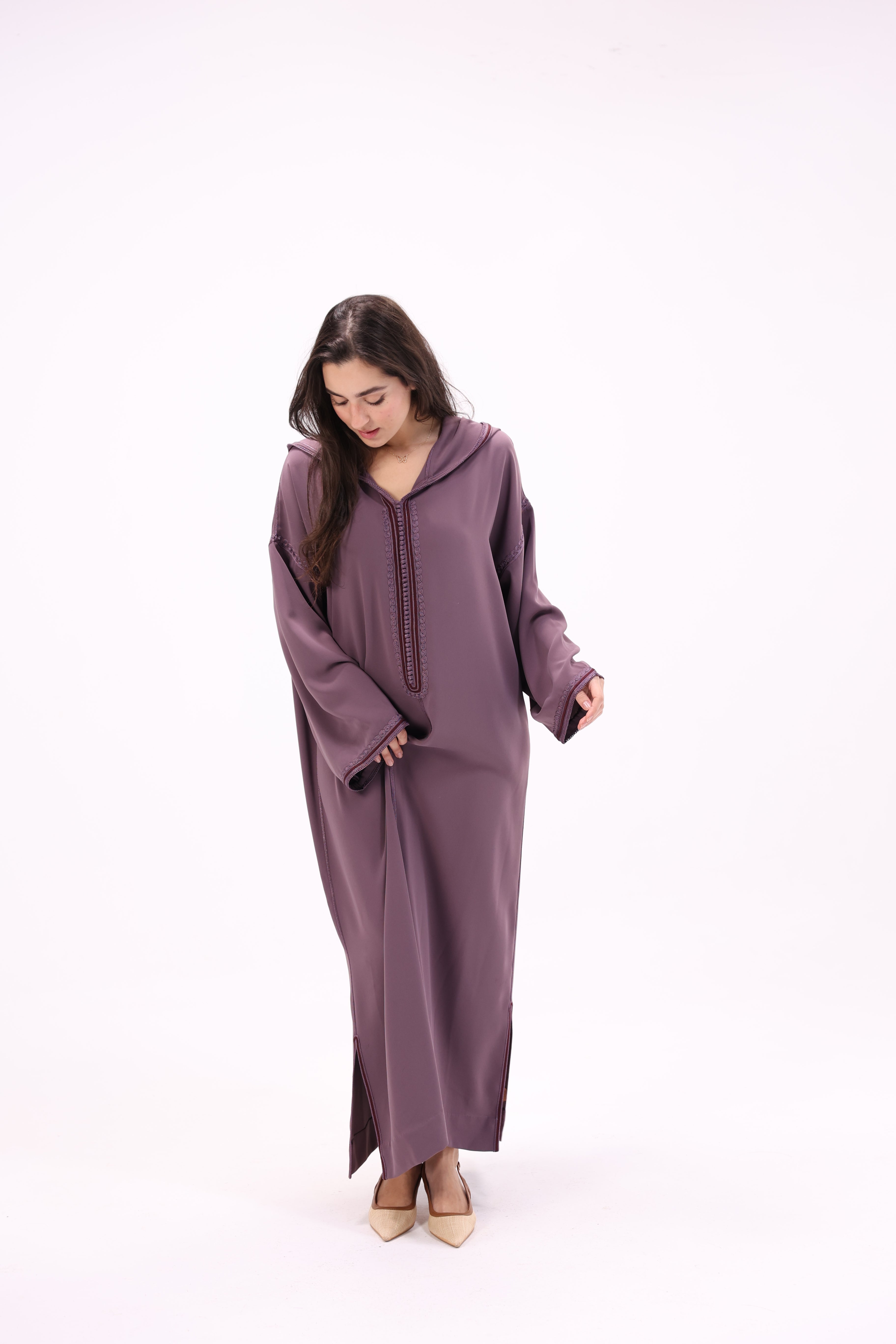 Jellaba artisanale marocaine – Façon  Maalem - Maraya 2026 - Maraya