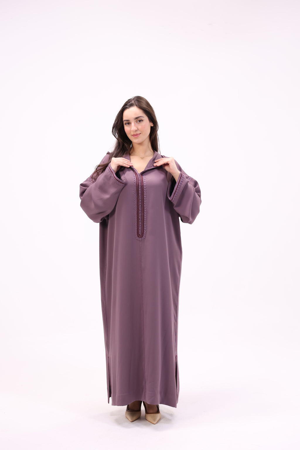 Jellaba artisanale marocaine – Façon  Maalem - Maraya 2026 - Maraya