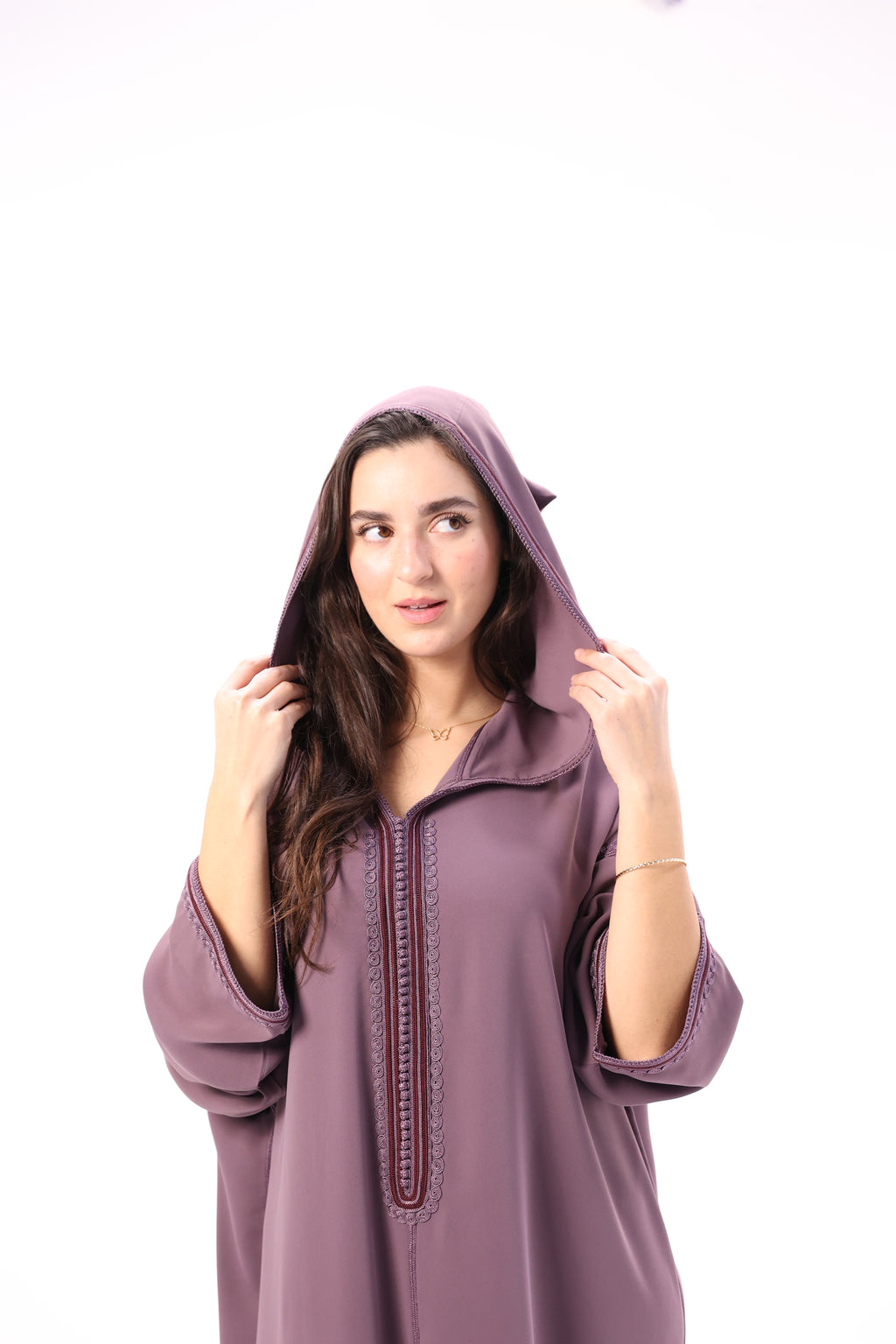 Jellaba artisanale marocaine – Façon  Maalem - Maraya 2026 - Maraya