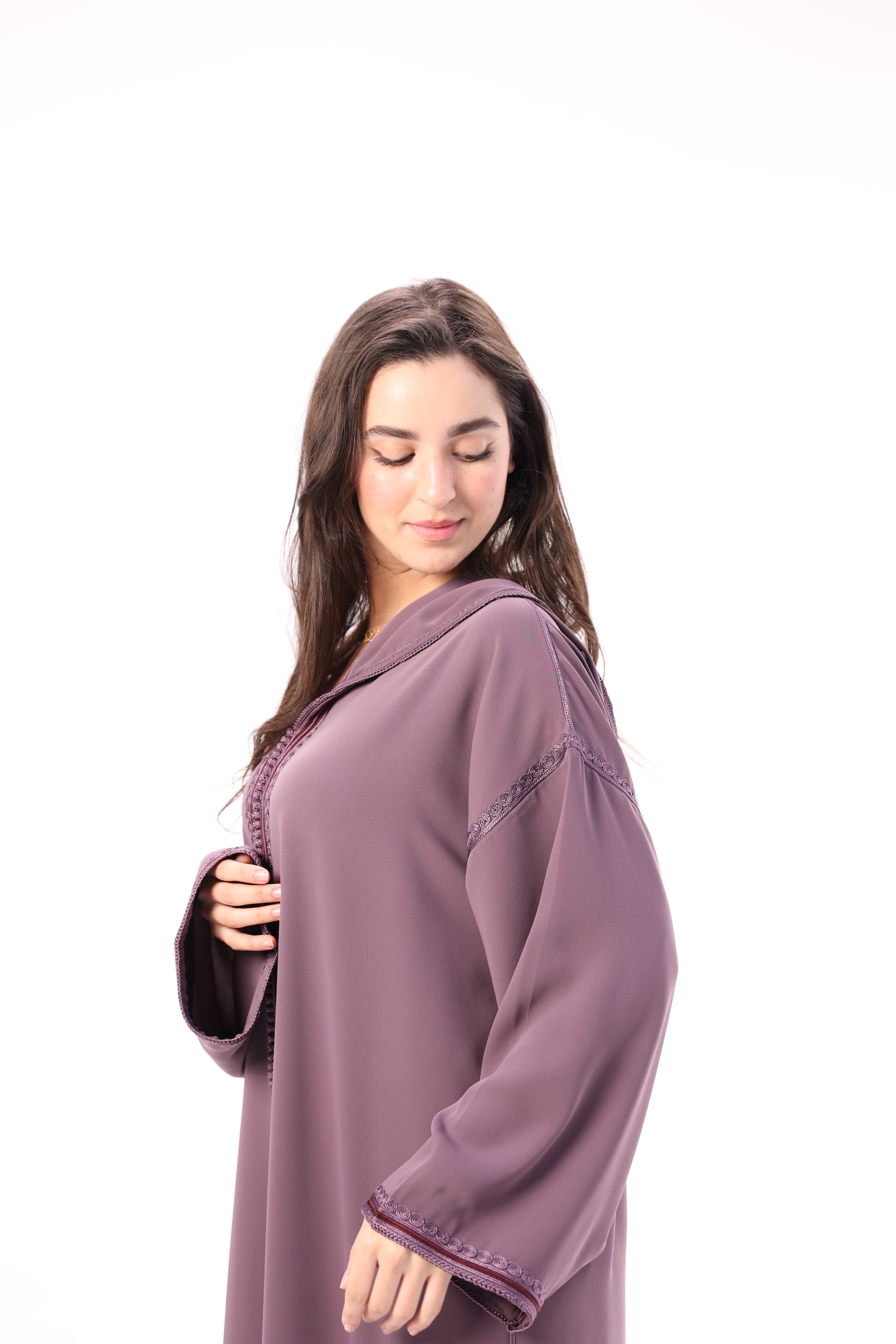 Jellaba artisanale marocaine – Façon  Maalem - Maraya 2026 - Maraya