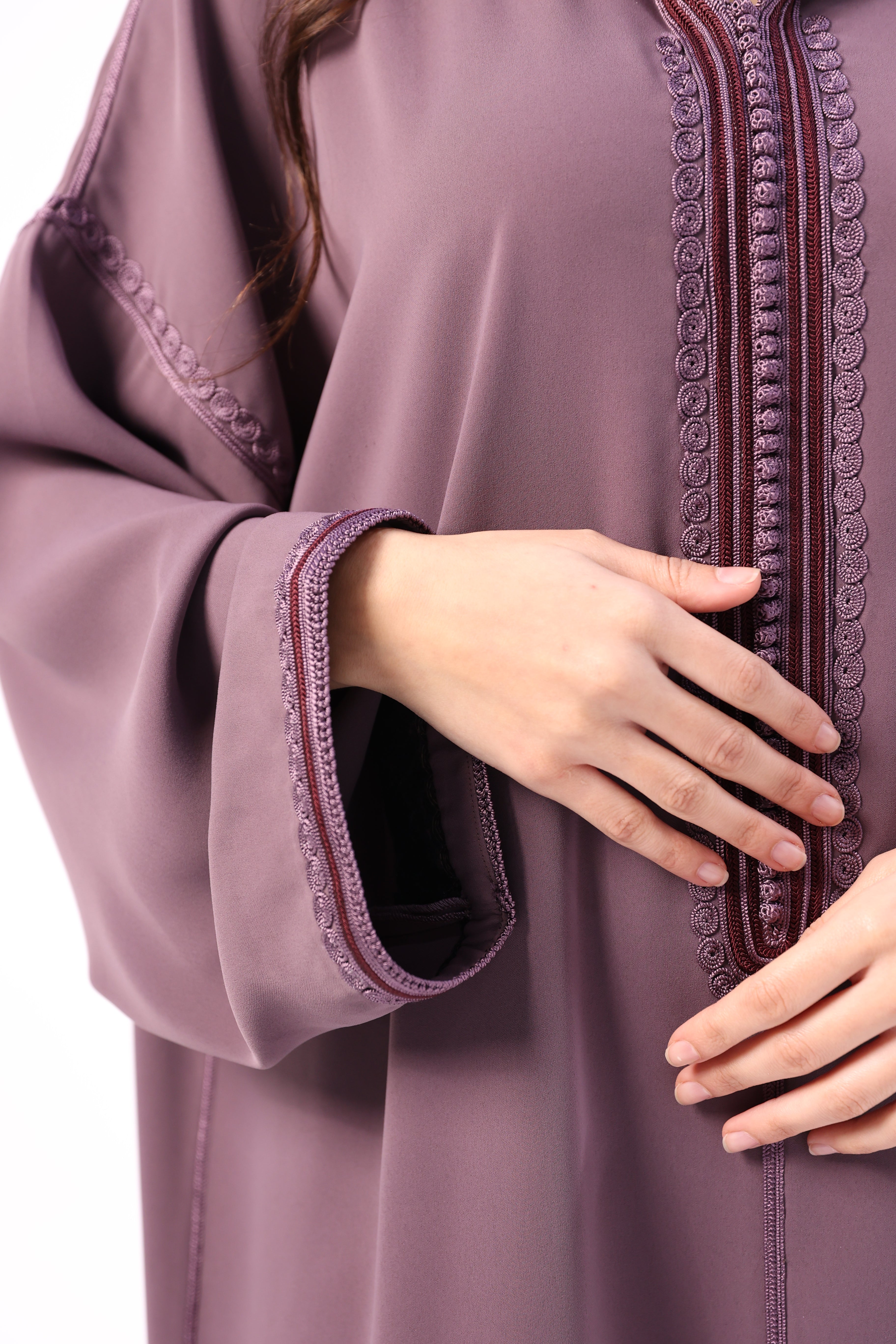 Jellaba artisanale marocaine – Façon  Maalem - Maraya 2026 - Maraya