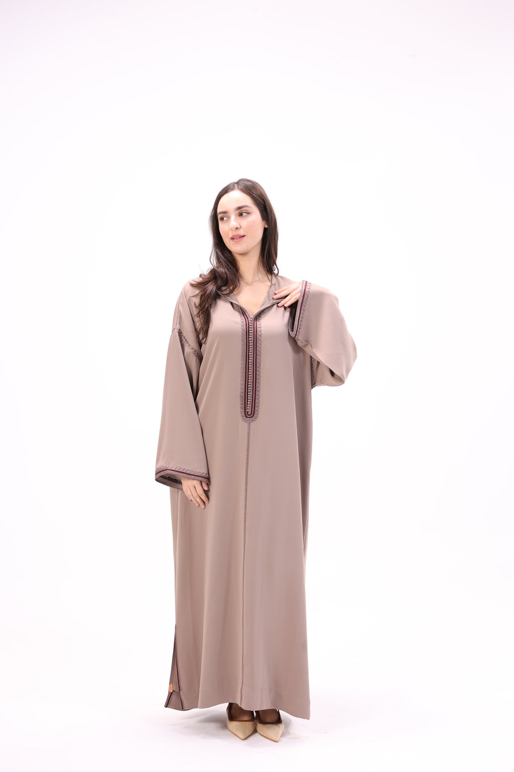 Jellaba artisanale marocaine – Façon  Maalem - Maraya 2026 - Maraya