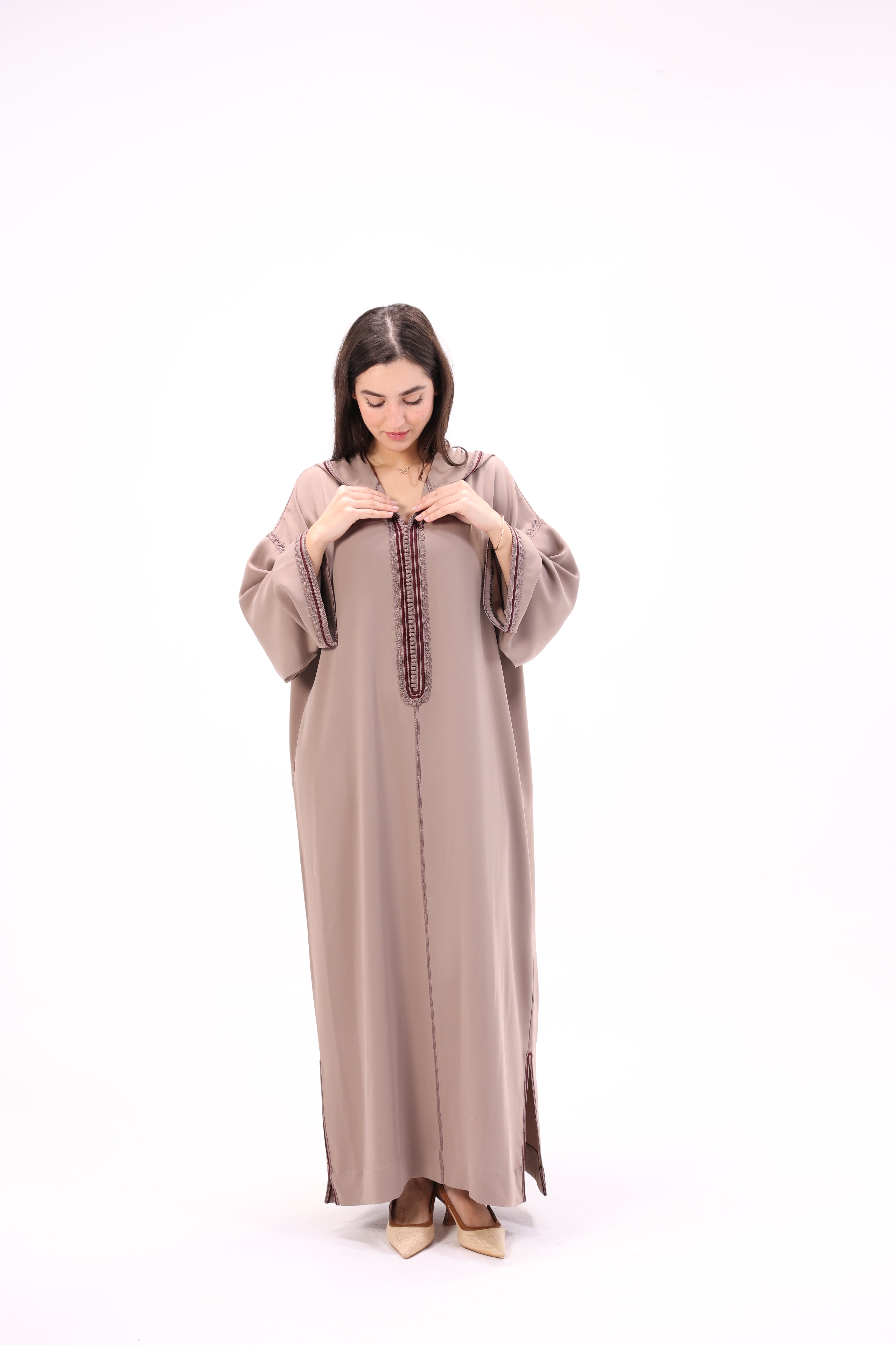 Jellaba artisanale marocaine – Façon  Maalem - Maraya 2026 - Maraya