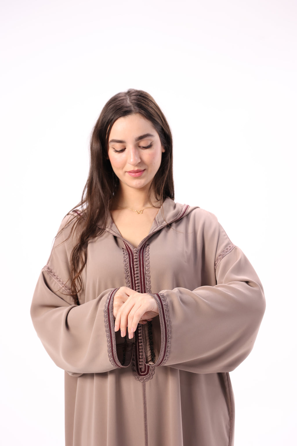 Jellaba artisanale marocaine – Façon  Maalem - Maraya 2026 - Maraya