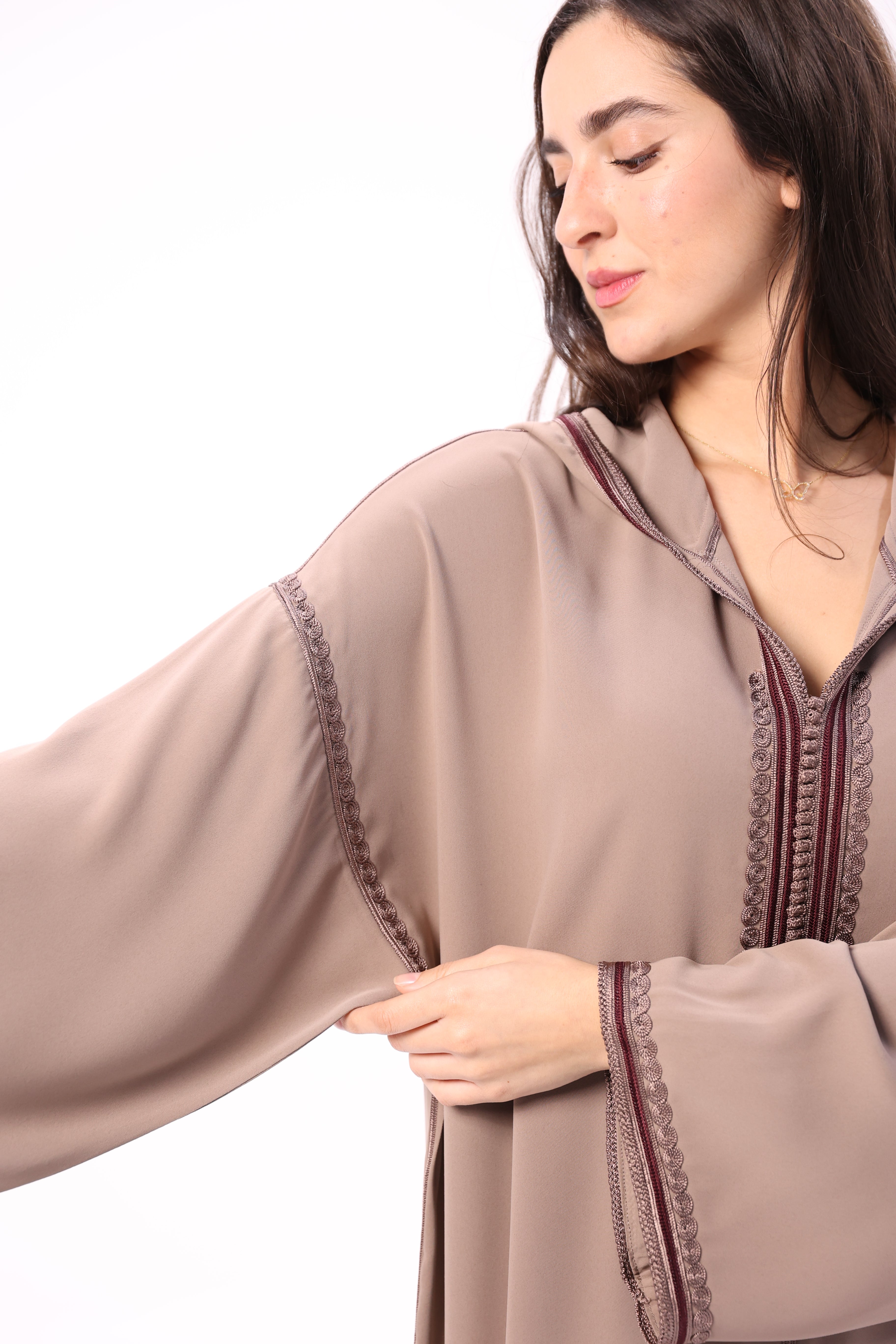 Jellaba artisanale marocaine – Façon  Maalem - Maraya 2026 - Maraya