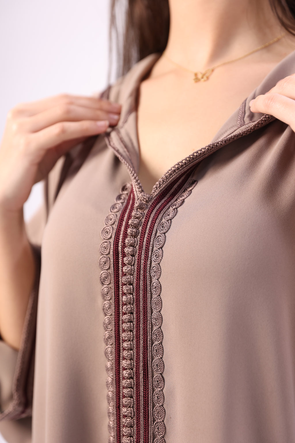 Jellaba artisanale marocaine – Façon  Maalem - Maraya 2026 - Maraya