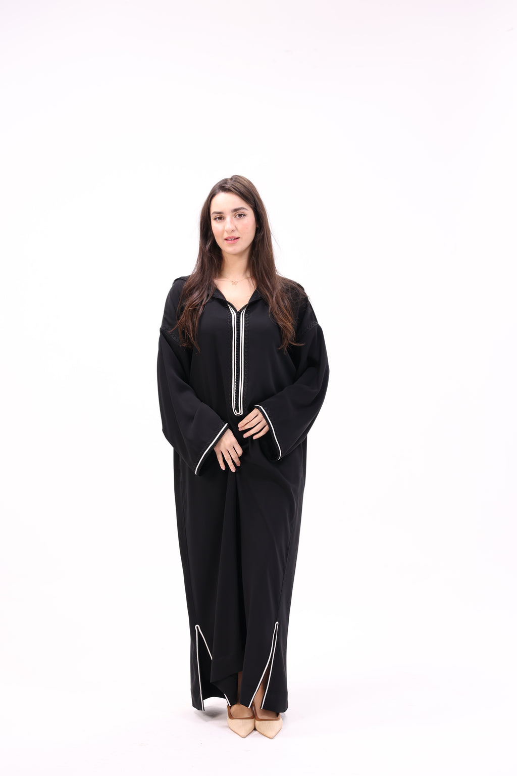 Jellaba artisanale marocaine – Façon  Maalem - Maraya 2026 - Maraya