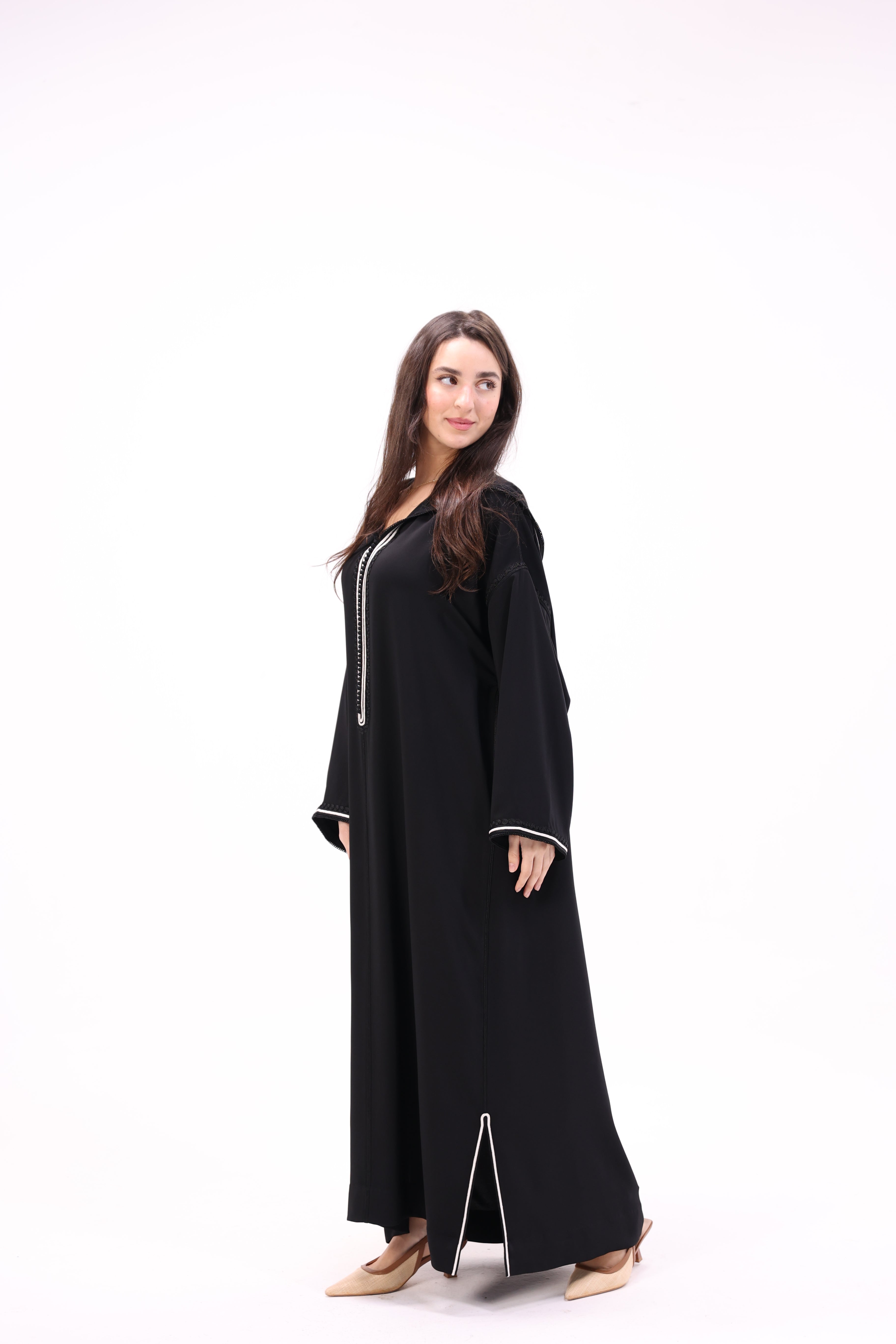 Jellaba artisanale marocaine – Façon  Maalem - Maraya 2026 - Maraya