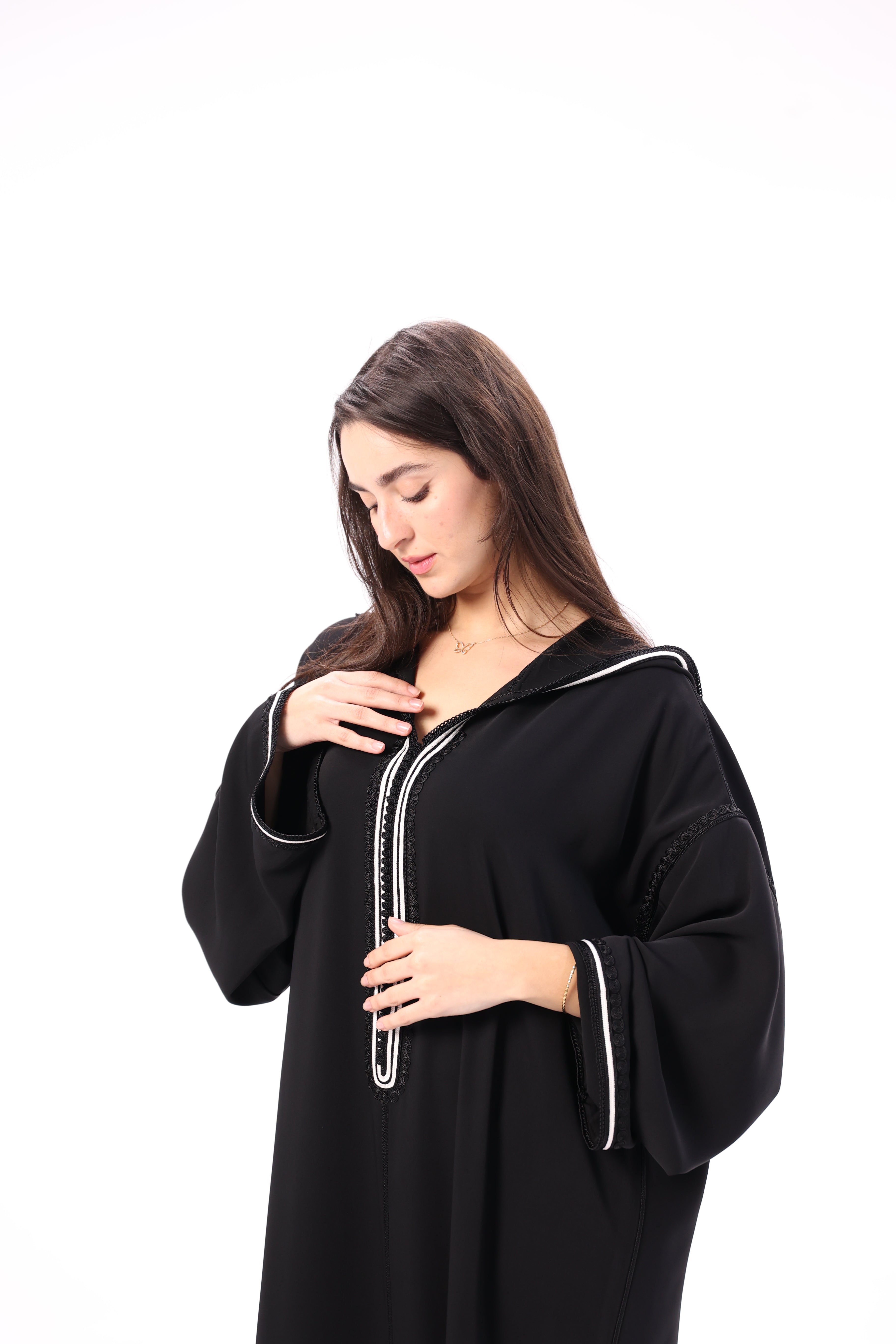 Jellaba artisanale marocaine – Façon  Maalem - Maraya 2026 - Maraya