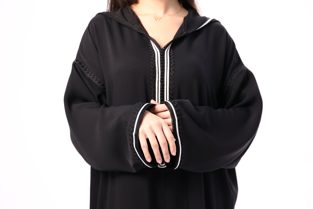 Jellaba artisanale marocaine – Façon  Maalem - Maraya 2026 - Maraya