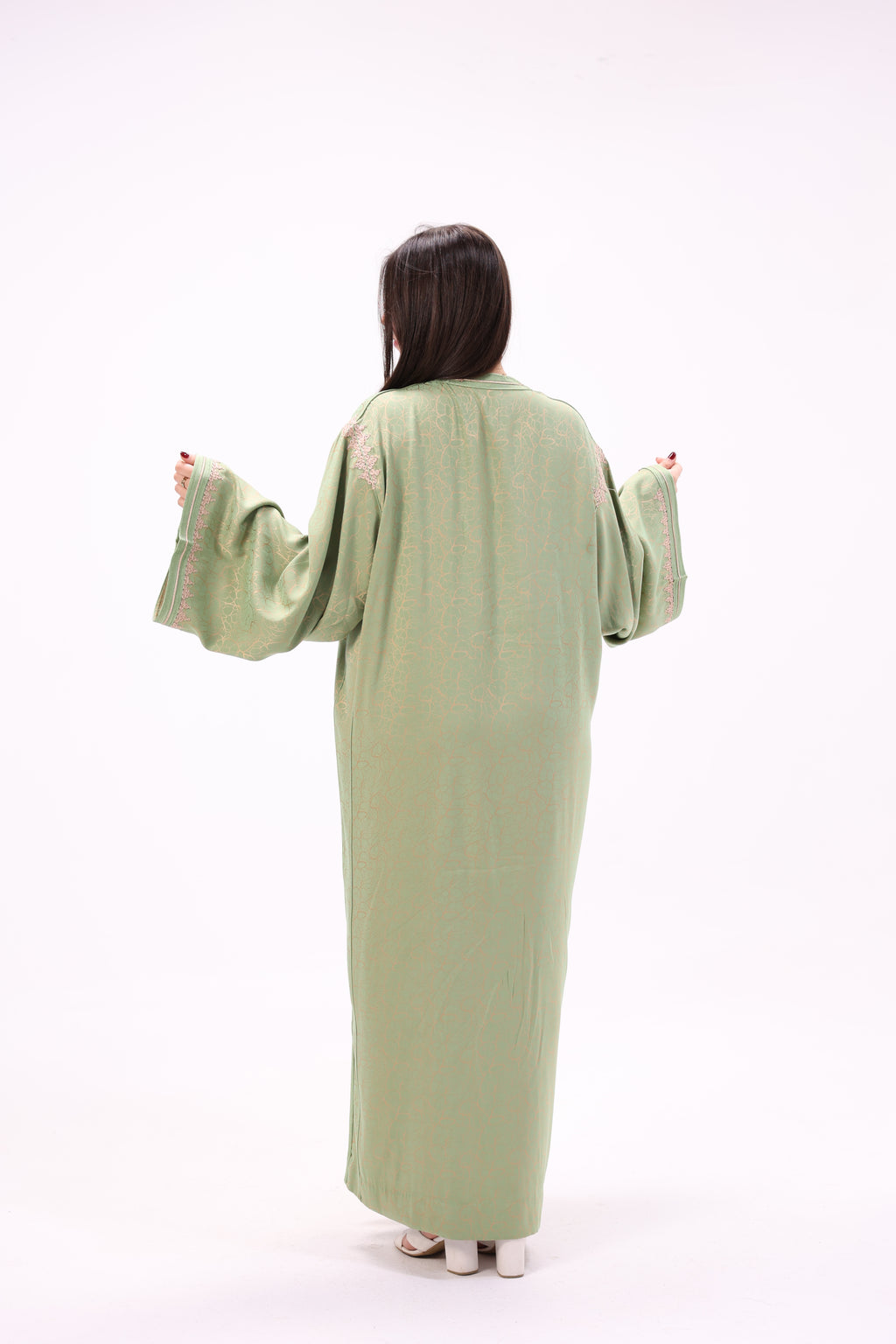 Gandoura Impériale Kamkha – Façon Maalem Artisanale de Luxe - Maraya 2026 - Maraya