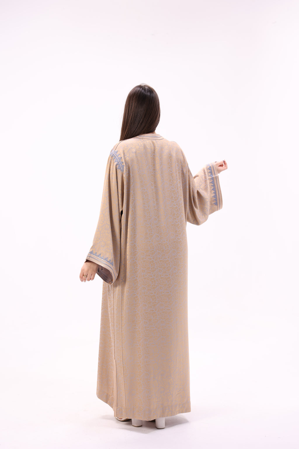 Gandoura Impériale Kamkha – Façon Maalem Artisanale de Luxe - Maraya 2026 - Maraya